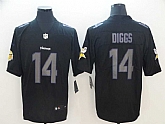 Nike Vikings 14 Stefon Diggs Black Impact Rush Limited Jersey,baseball caps,new era cap wholesale,wholesale hats
